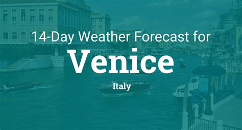 weather venice 14 days